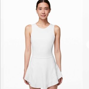 Lululemon Serene Stride Dress White Size 2